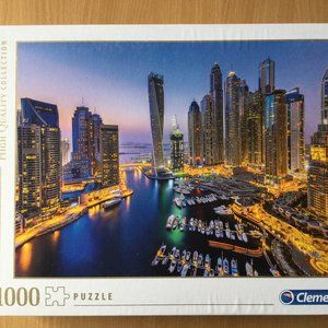 Clementoni 1000 Piece Jigsaw Puzzle made in Italy-Dubai
